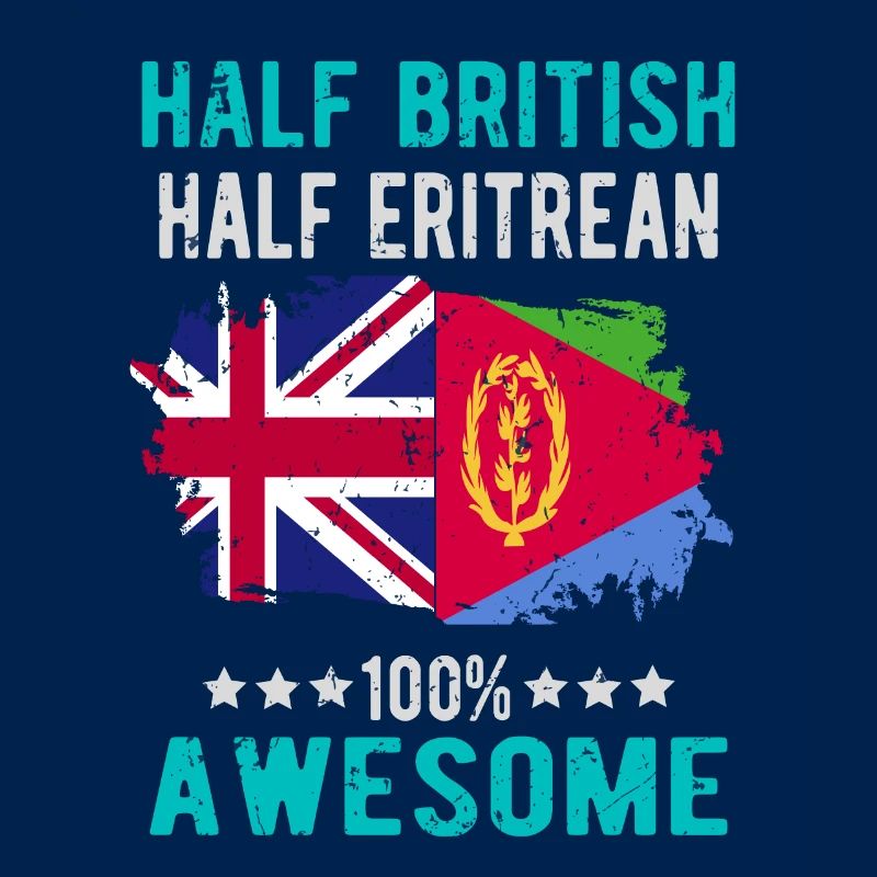 Moitié britannique moitié érythréen