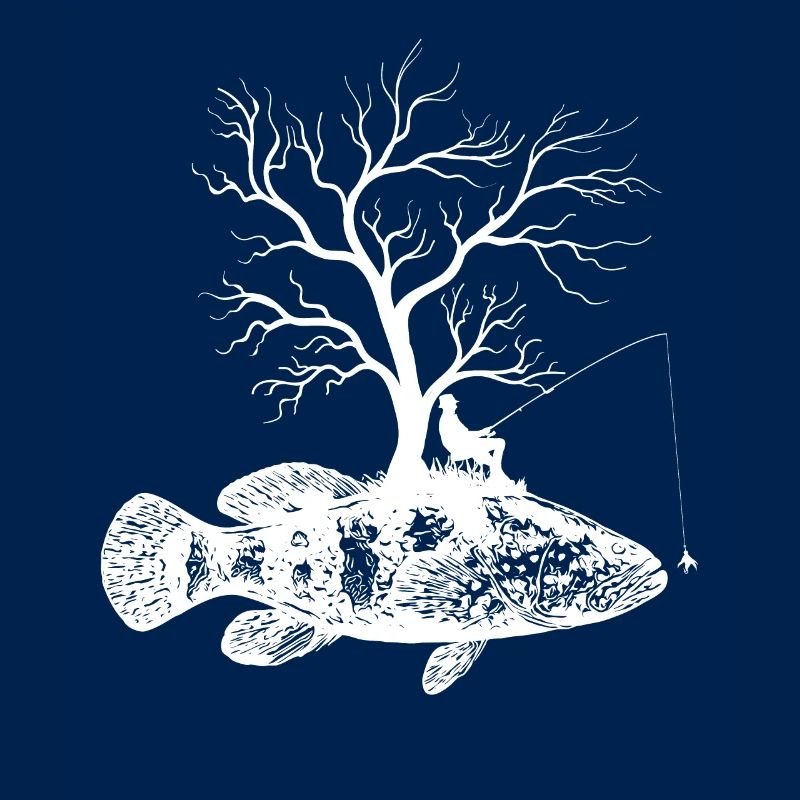 Graphic Tree - Fish Grouper