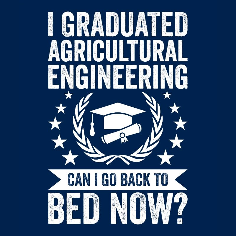 I studied agricultural engineering