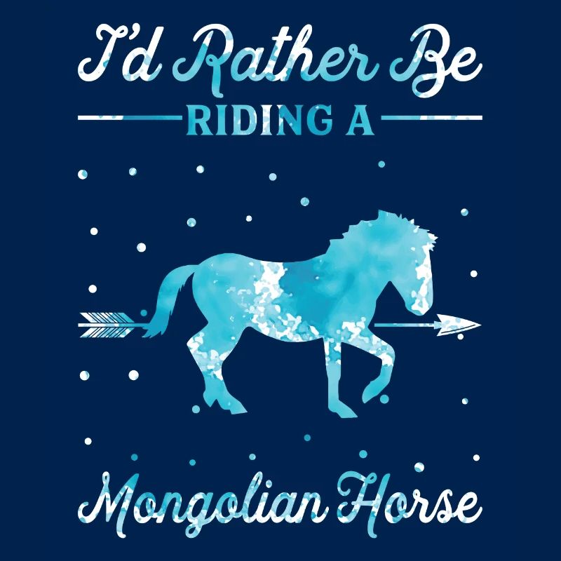 Monter un cheval mongol