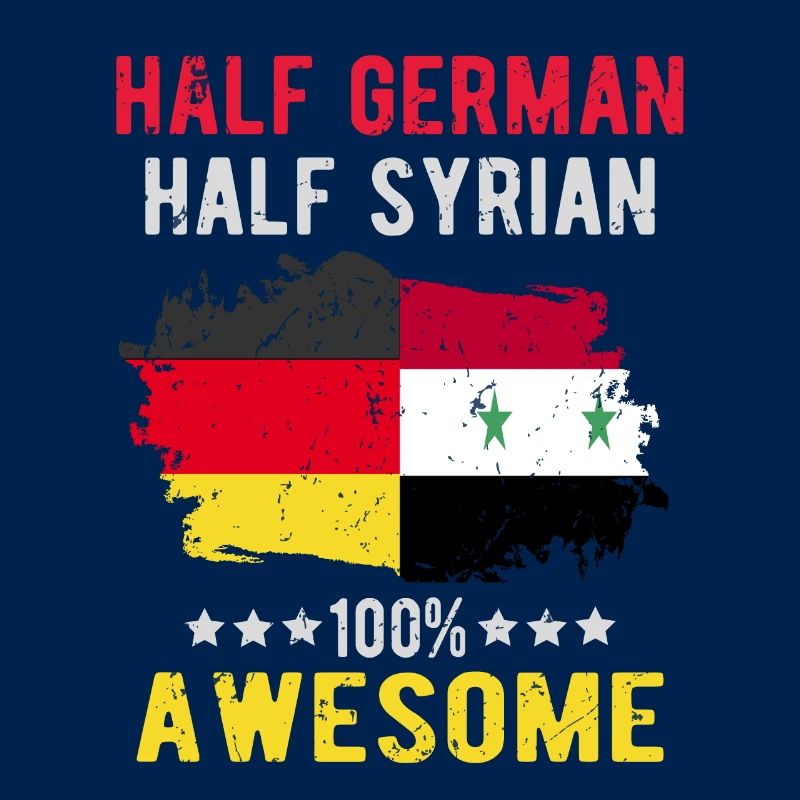 Half German half Syrian
