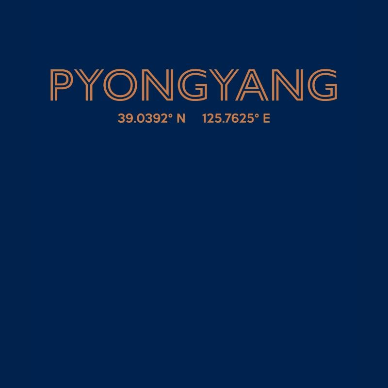 North Korea City coordinates - Pyongyang