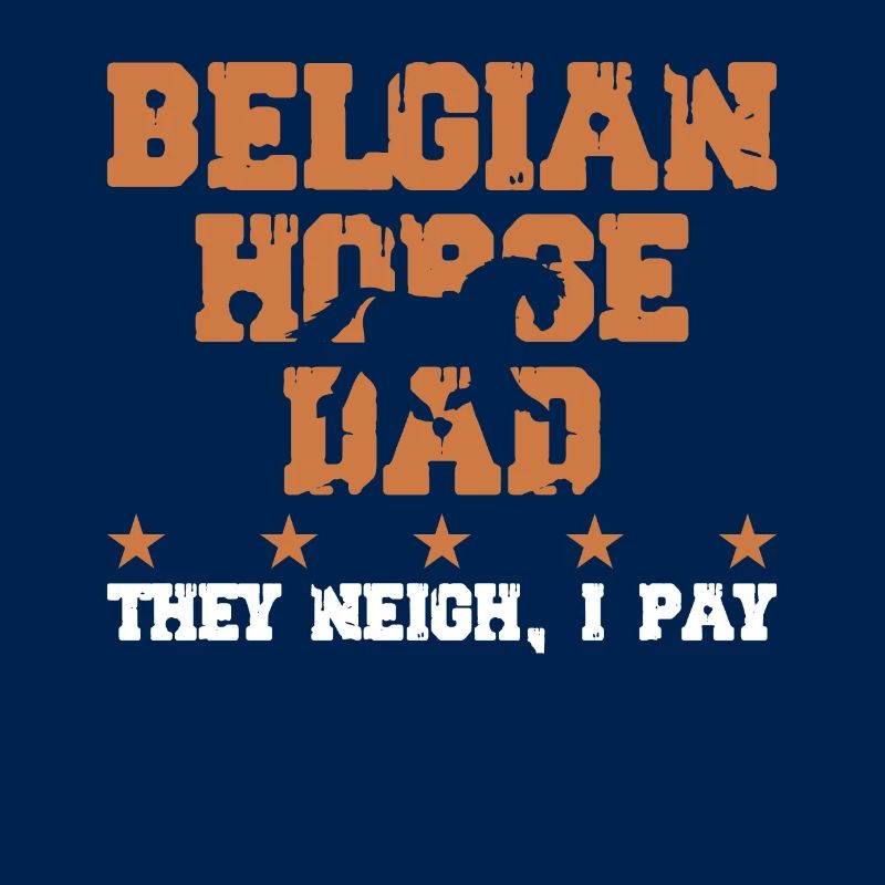 Pferdevater - Belgisches Pferd