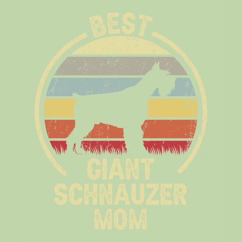 Maman chien - Schnauzer géant