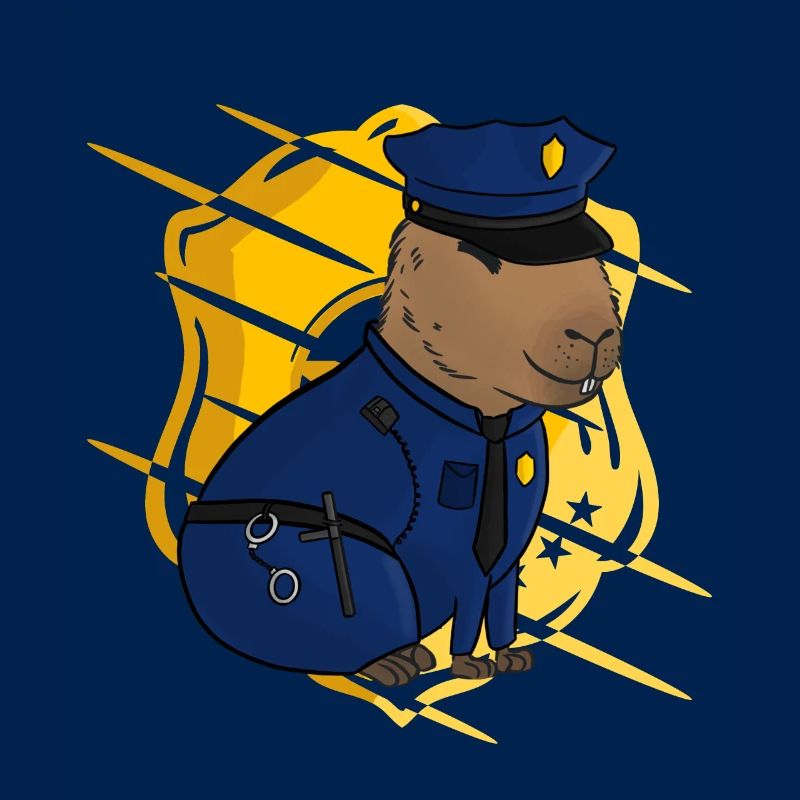 Capybara Meme Police