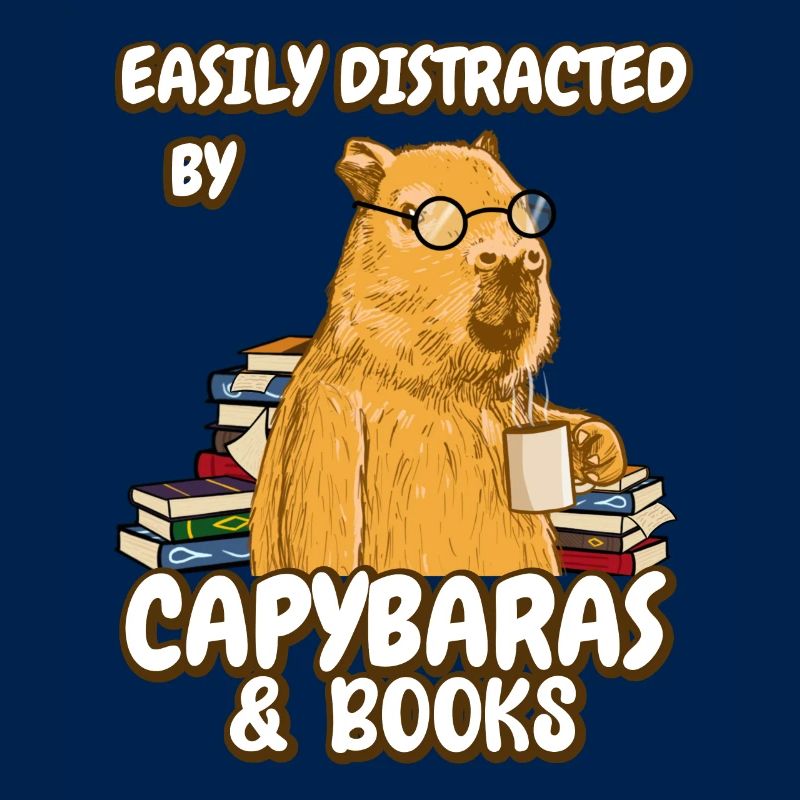 Easily distracted by Capybaras & Books