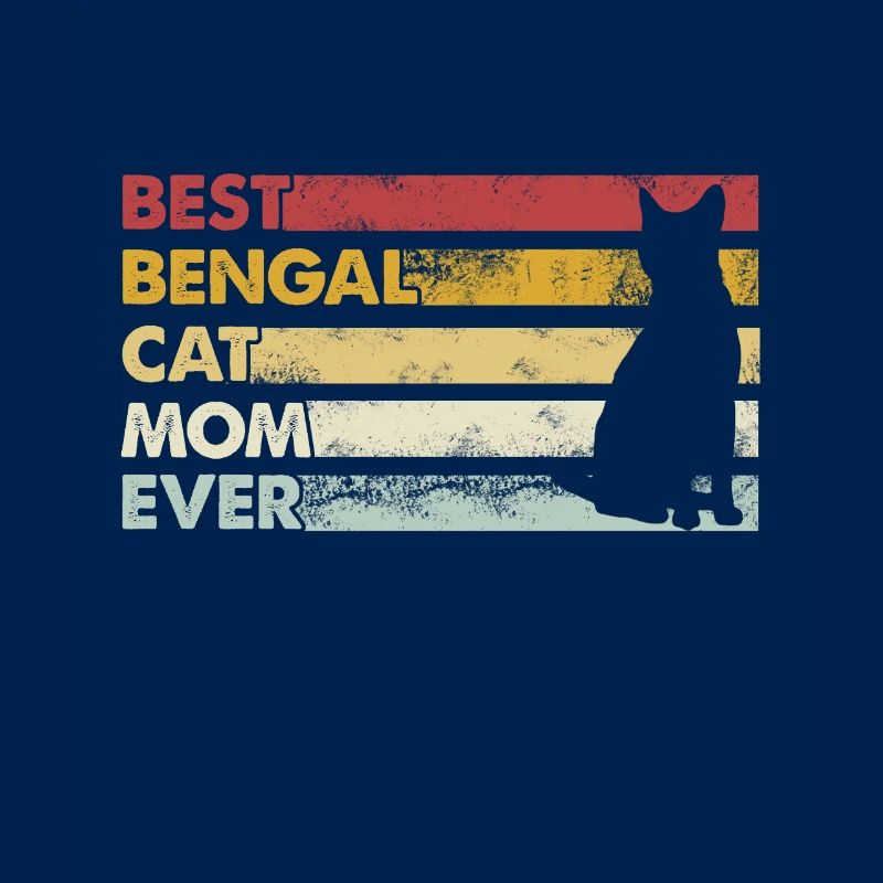 Meilleure mère de tous les temps - Chat du Bengale