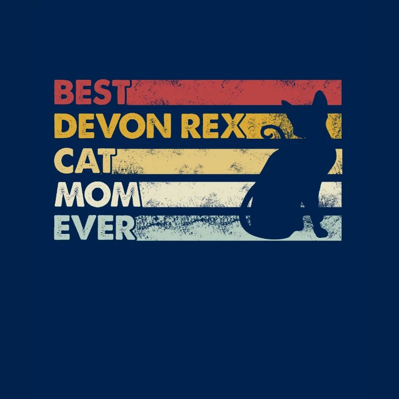 Meilleure maman de tous les temps - Devon Rex Cat