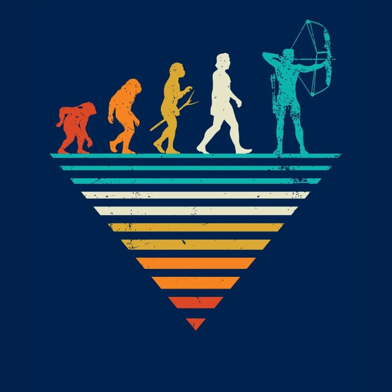 Human Evolution - Vintage Archery