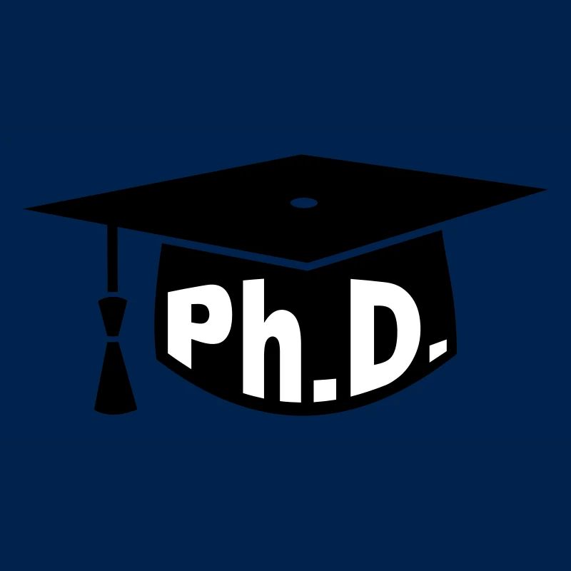 Doktor - Studium - Geschenk - Doktorhut - PhD