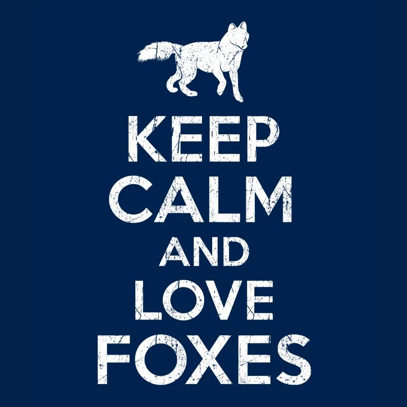Fox saying Keep calm
