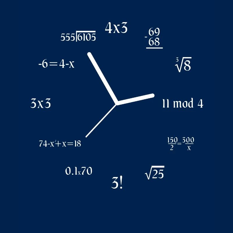 Formula Math Meme Math Equation Jokes Math Clock