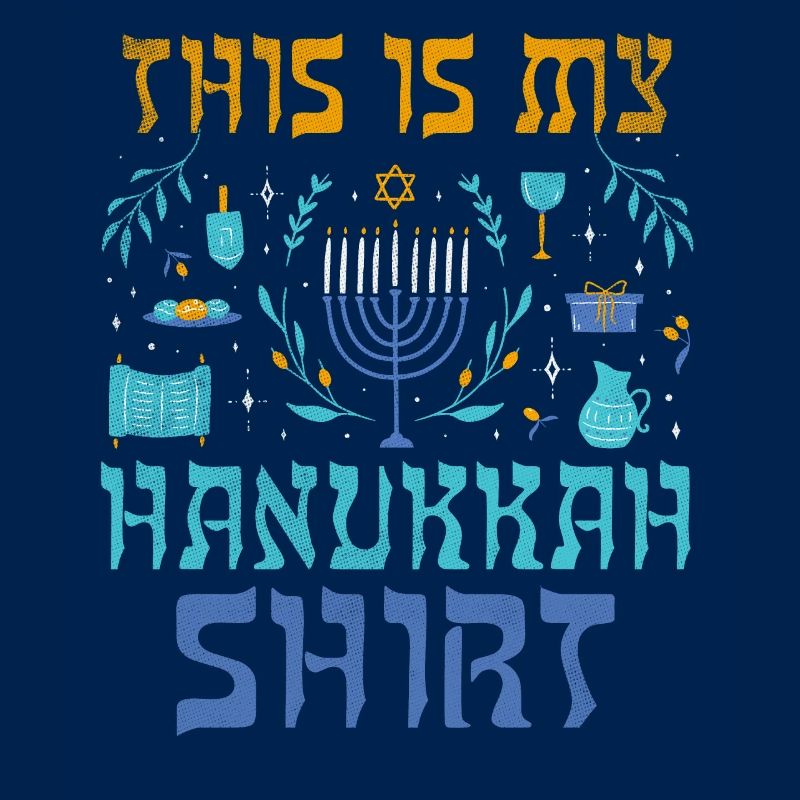 Juif de Noël juif Ce modèle de Hanoukka