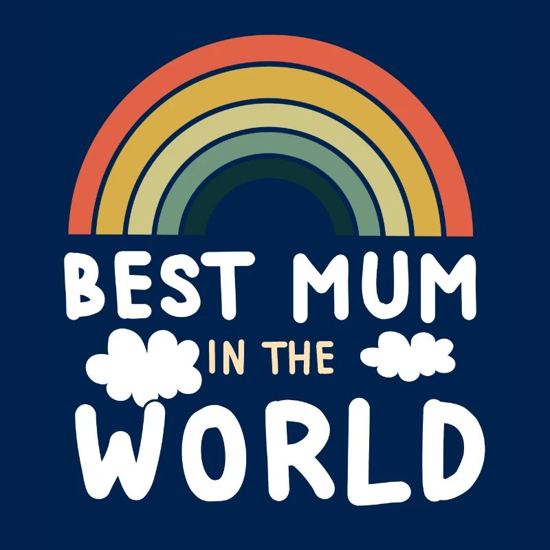 Regenbogen Mama Beste Mutter Alles Gute zum Muttertag