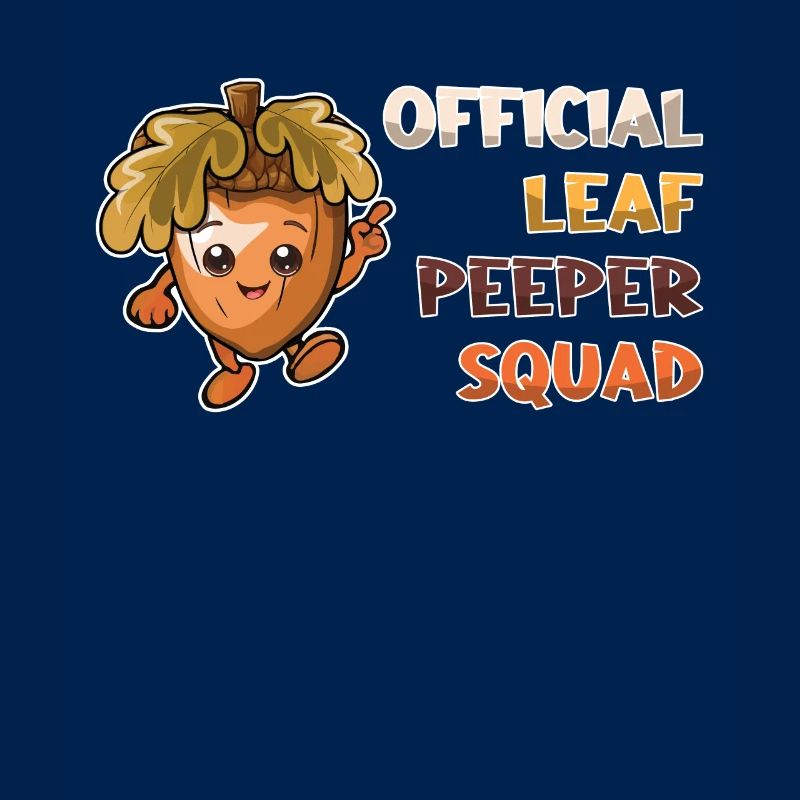 Offizieller Leaf Peeper Squad Leaf Peeping