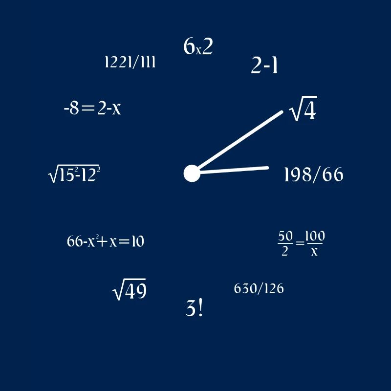 Math Clock Drôle Math Clock Math Meme