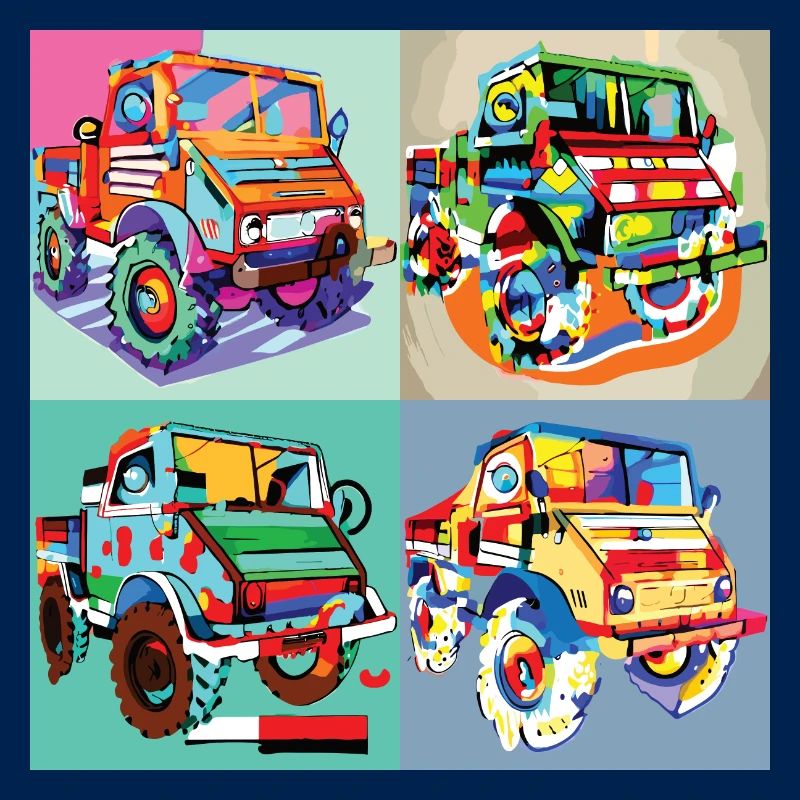 Unimog - Modern - Warhol - Universal Motorized Tool