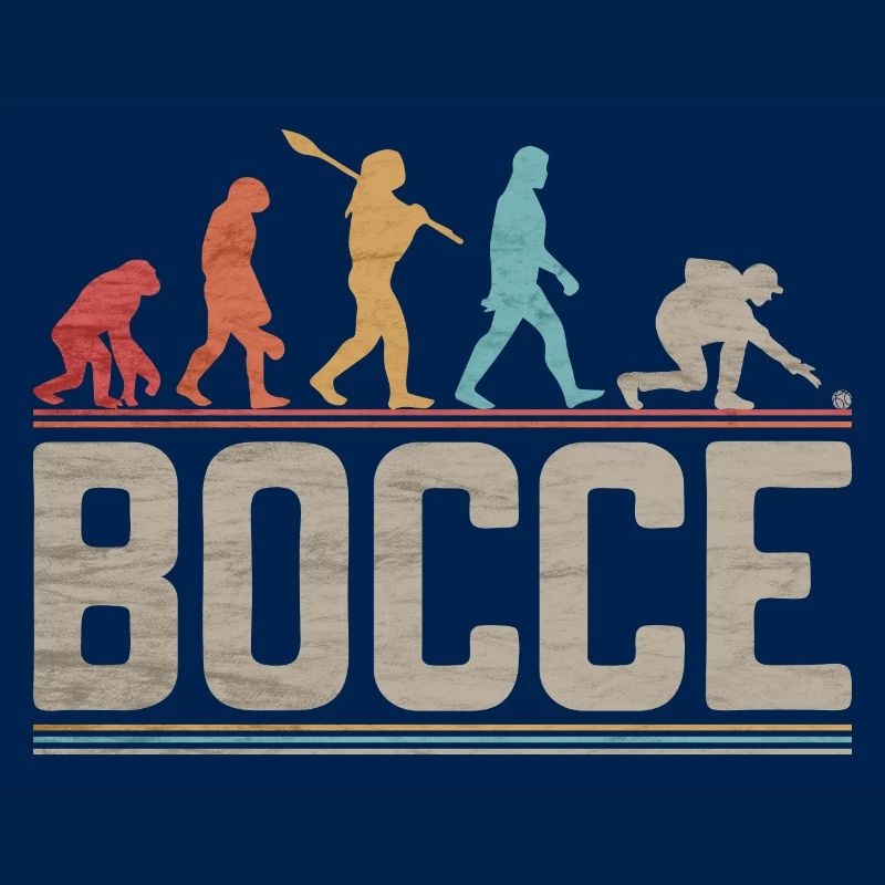 Bocce Evolution Evolution of the Bocce Player