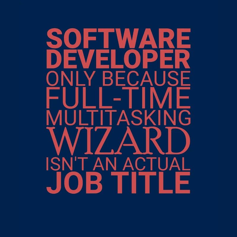 "Software Developer Wizard | Programmierer"