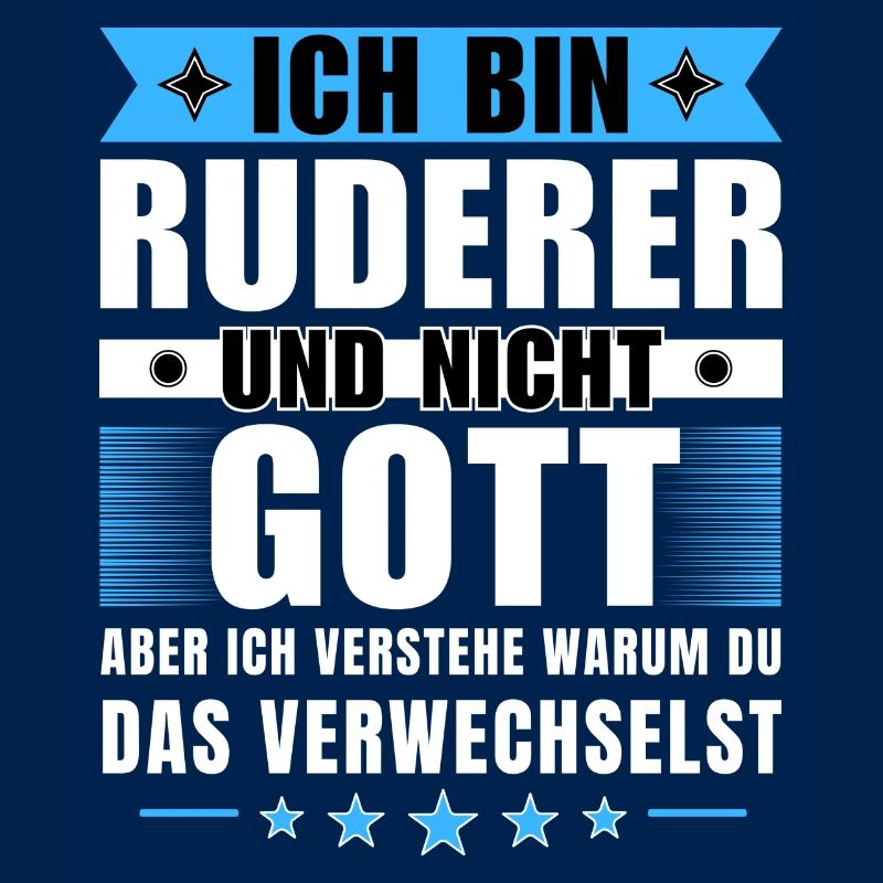 Ich bin Ruderer und nicht Gott