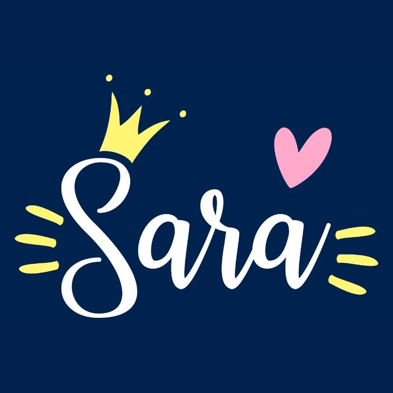 Sara Name Krone