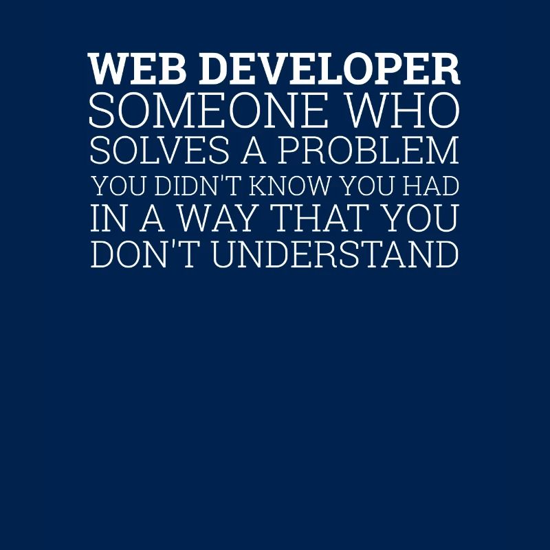 "Web Developer Solve Problems | Webentwickler"