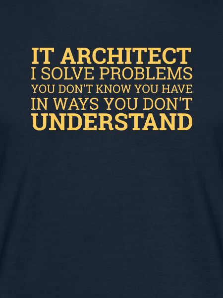 "IT-Architect Problems | IT-Architektur"