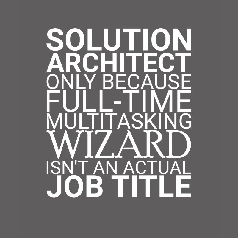 Assistant Architecte de solutions | Solution Architecture
