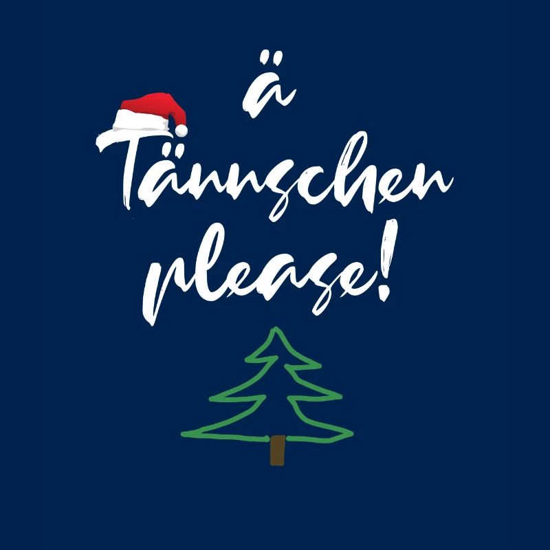 ä tännschen please Weihnachten Geschenk-idee Baum