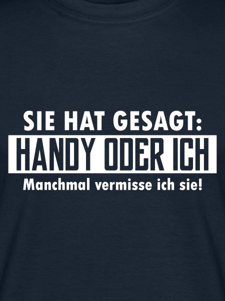 handy oder ich