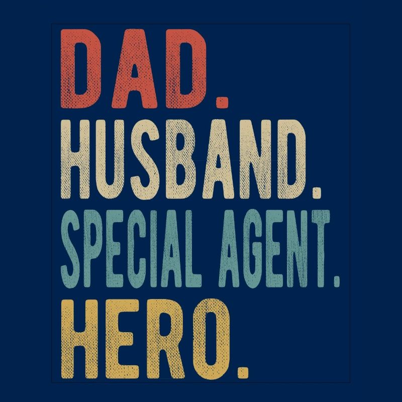 Spezialagent Papa Ehemann Held