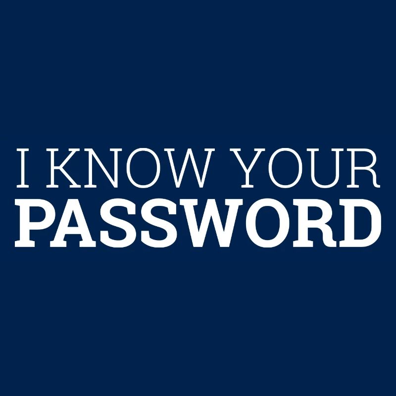 « I Know your password » | Hacker