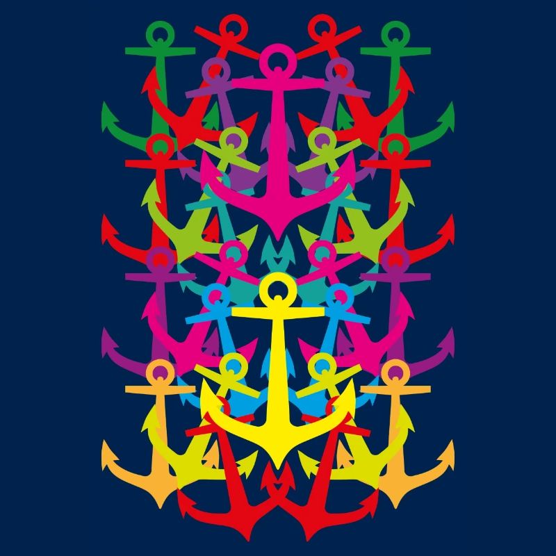 01 Muster Anker Pop Art