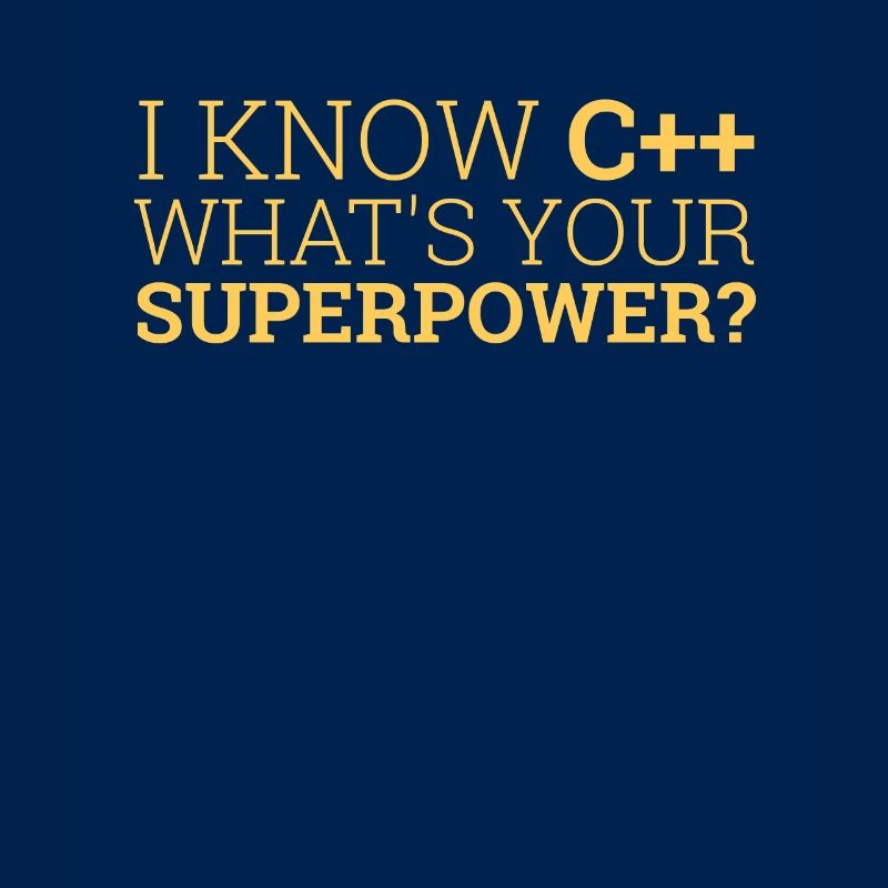 « I Know C++ » | Superpuissance, programmeur