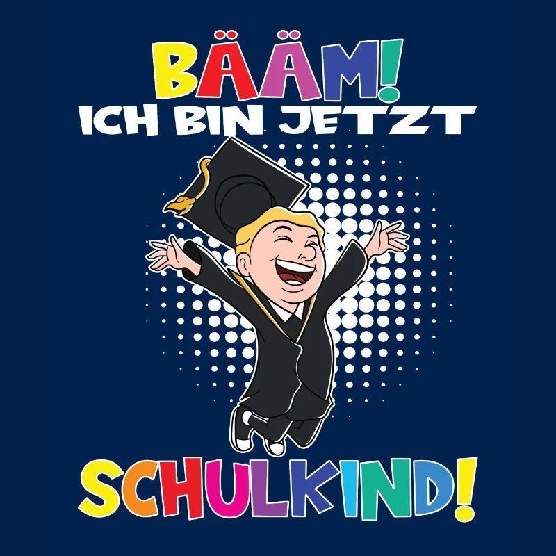 Bääm! Ich Bin Jetzt Schulkind Einschulung