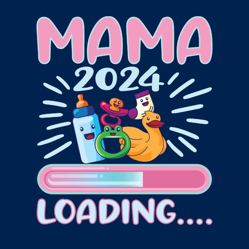 Mama 2024 werdende Mutter Schwangerschaft