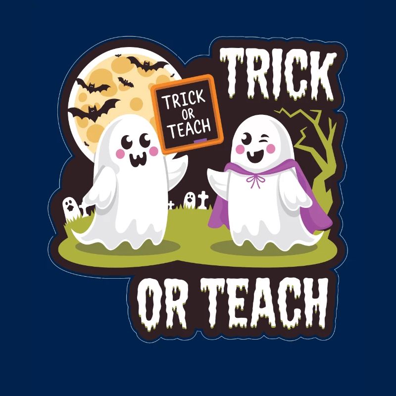 Trick Or Teach Halloween Lehrer
