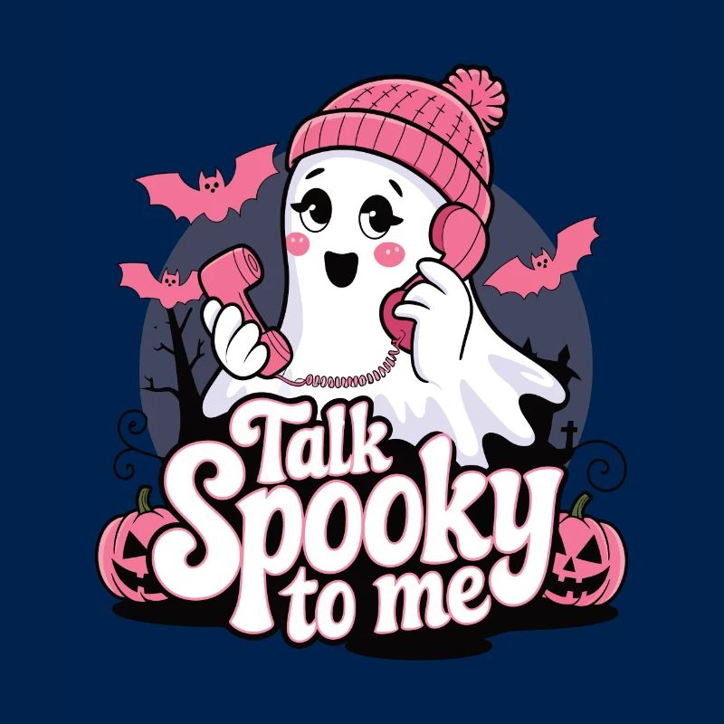 Halloween Ghost Funny Talk Effrayant pour moi