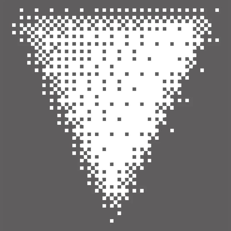 geometric triangle bitmap shape