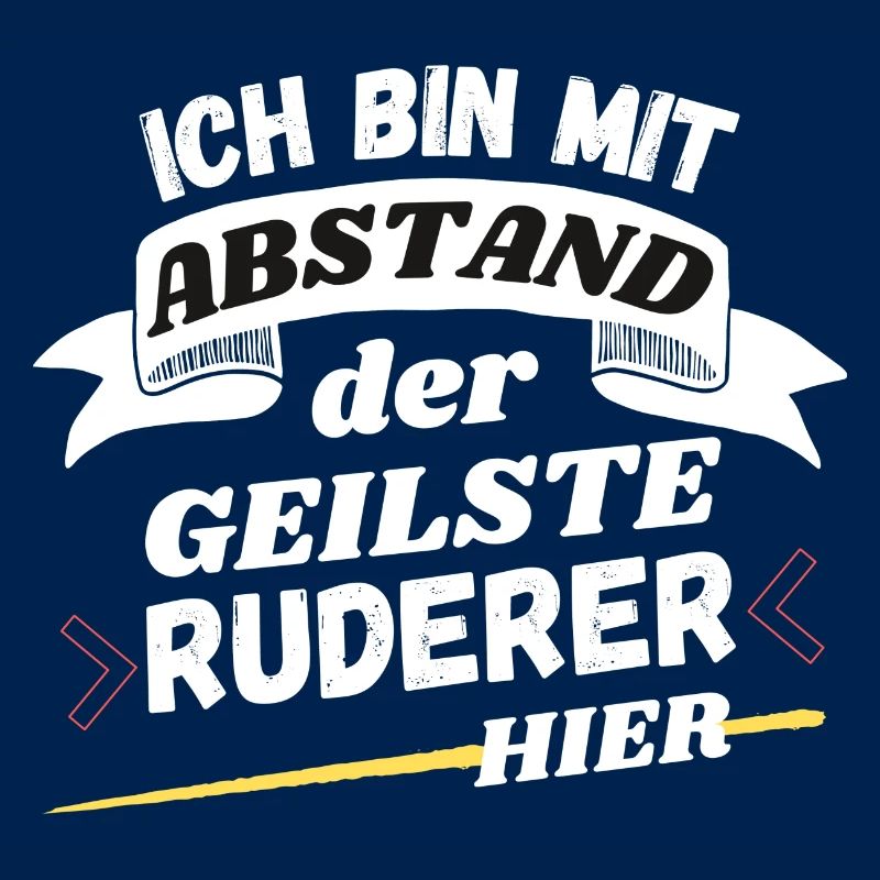 Ich bin mit Abstand der geilste Ruderer hier