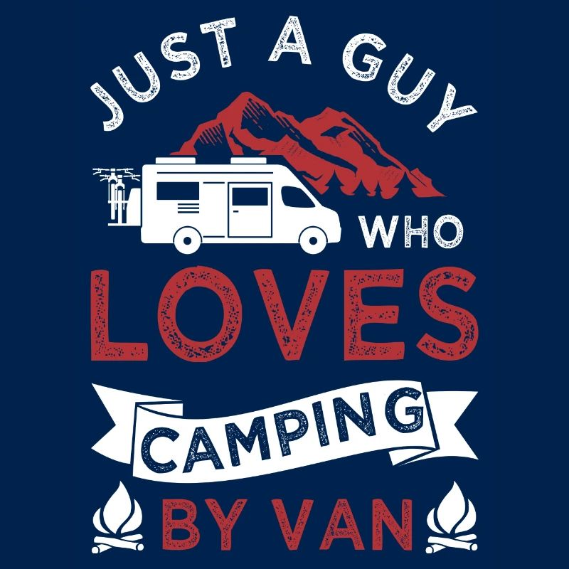 Nur ein Typ liebt Camper Camping Van