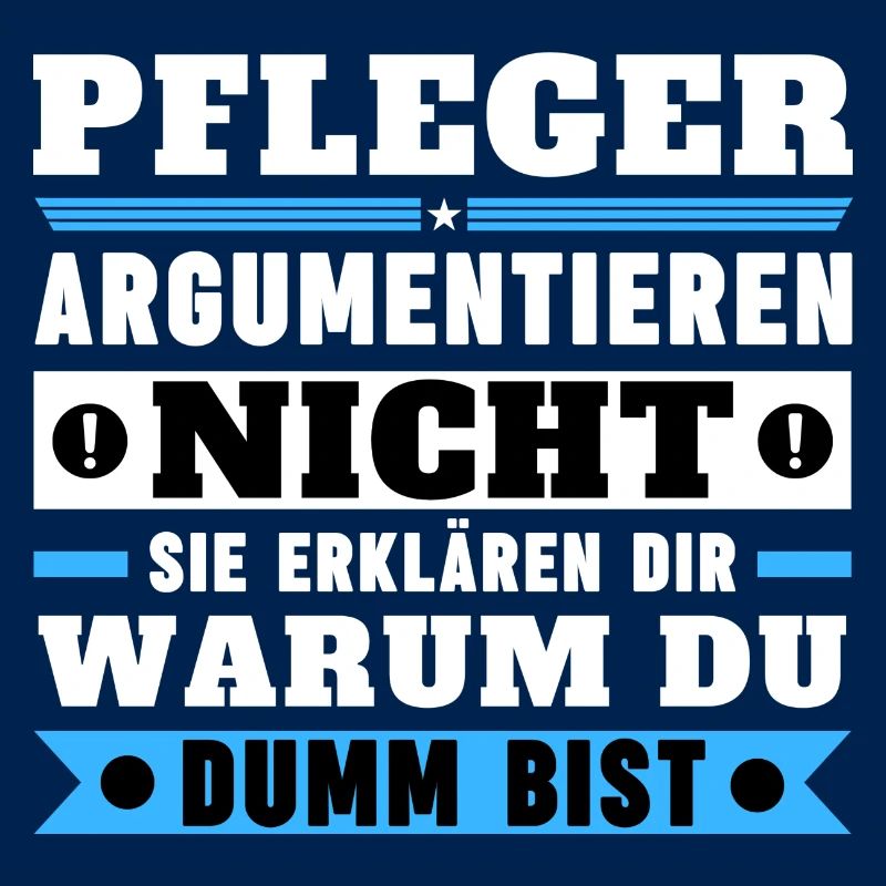 Pfleger argumentieren nicht