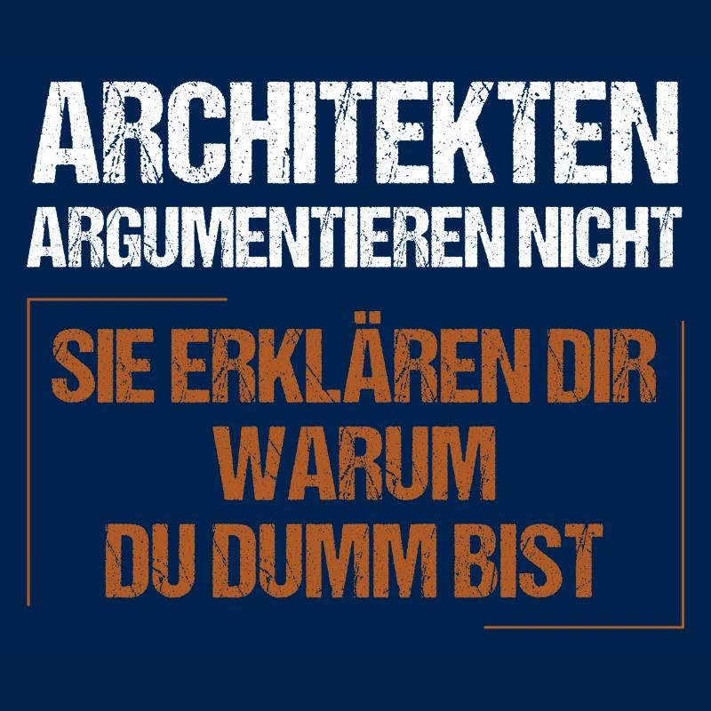 Architects don't argue