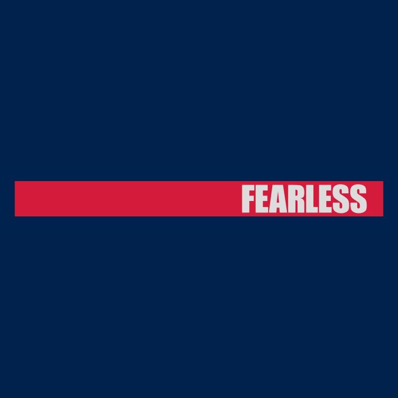 fearless Text Zitat Design