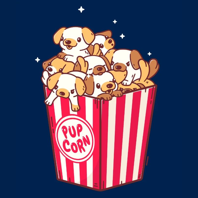 Pop-corn mignon pour chiot de chien