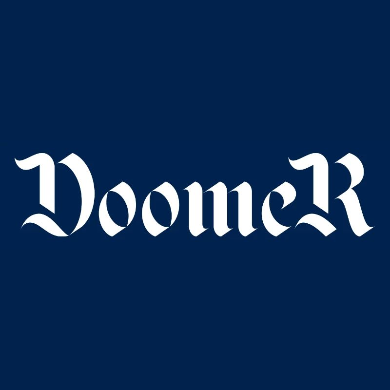 Doomer Text-Logo-Design
