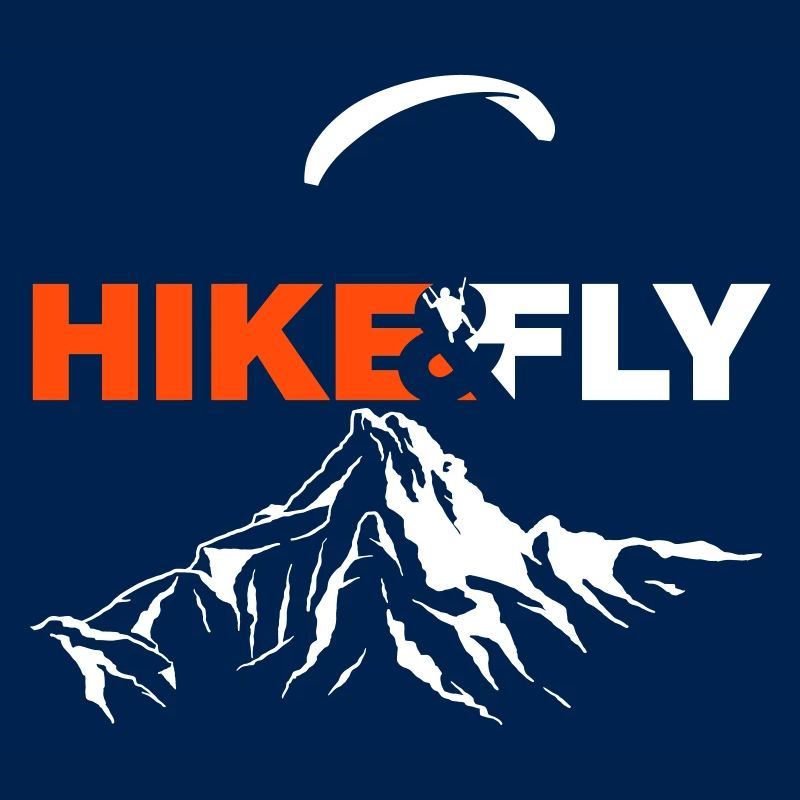 Hike Fly Vector