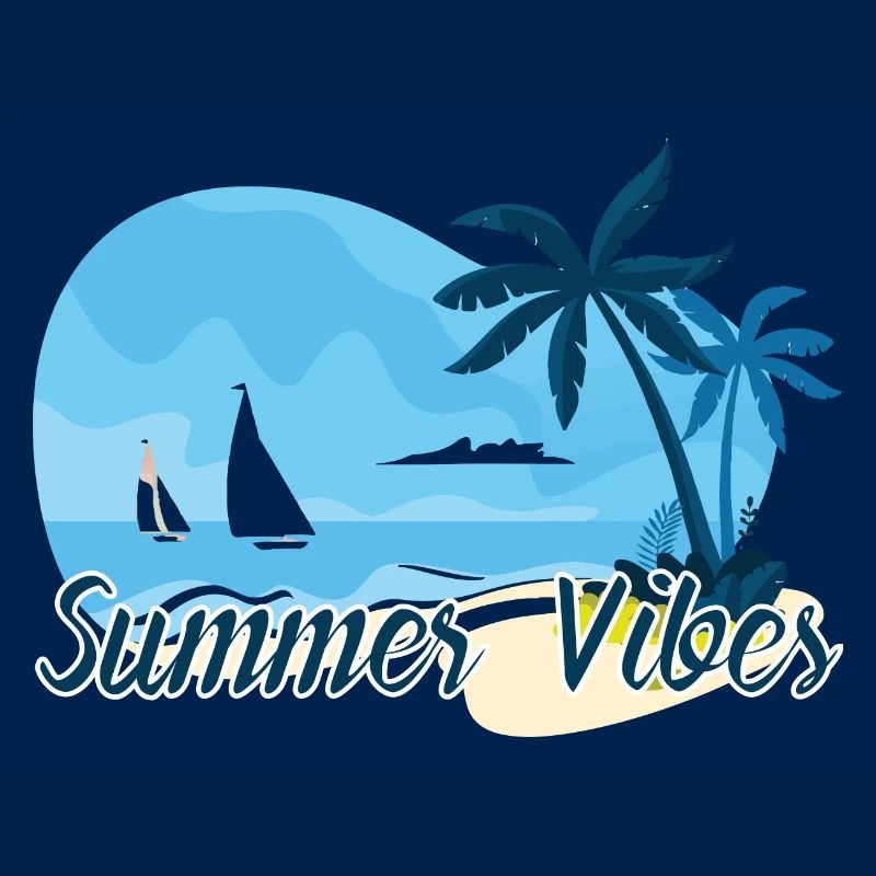 Vacances d’été à la plage à la mer
