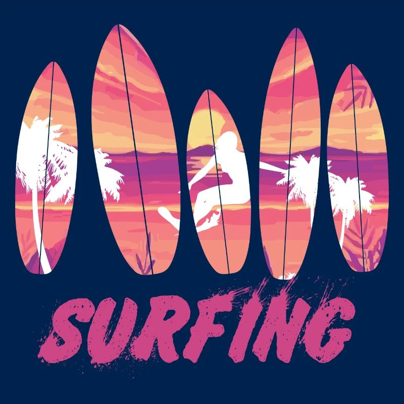 Surfing Surfboard Surfer Gift Idea