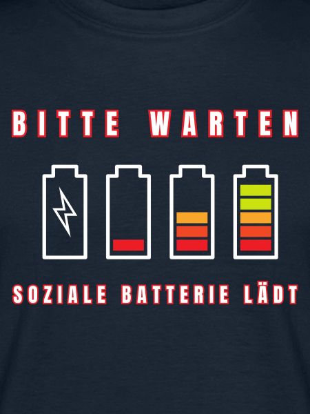Soziale Batterie laden Design